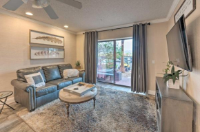 Cozy-Chic Condo with Pool Access 1 Block to Beach!